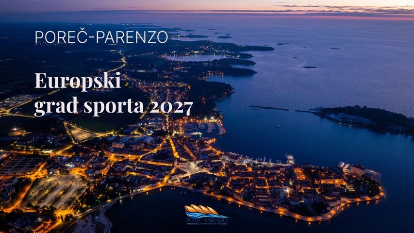 Poreč službeno proglašen Europskim gradom sporta 2027.